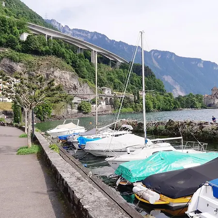 Deux Pas Du & Centre De Montreux Apartament Veytaux